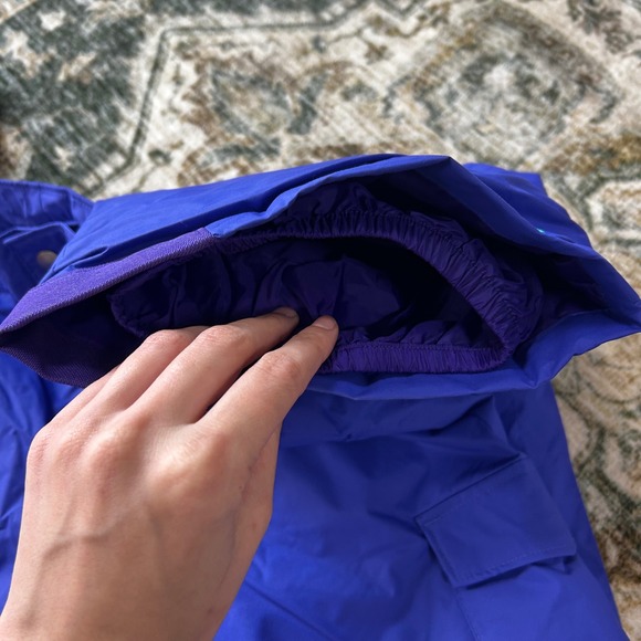 Columbia ski snow pants indigo blue purple kids large 14-16 - Picture 5 of 7